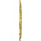 Ekena Millwork Preston Ceiling Medallion (Fits Canopies up to 4"), Hand-Painted Rich Gold, 17 1/2"OD x 4"ID x 1"P CM17PRRGS - alternate 2